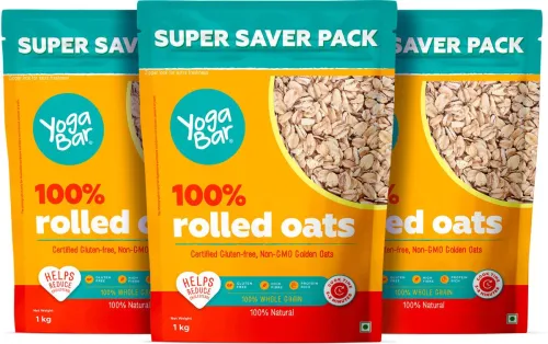 Image of Yogabar by Yogabar 100% Rolled Oats 3kg 