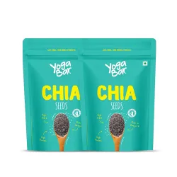 Yogabar Chia Seeds 1Kg (500g x Pack of 2)