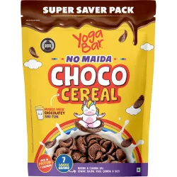 Yogabar no maida choco for Breakfast, Zero Maida, Delicious Chocos for Kids & Adults, Protein Food, 0 Added Preservative