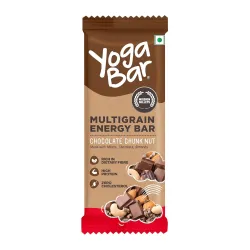 Yogabar Chocolate Chunk Multigrain Energy Bar - 35g