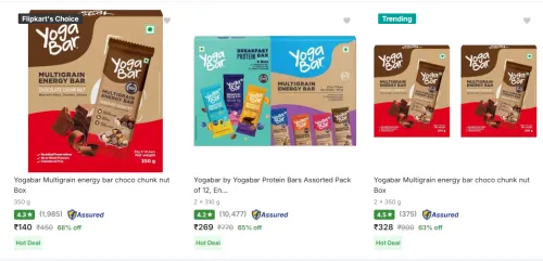Image of Yogabar Energy Bar @ 68% Off