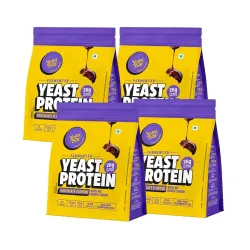 Yogabar Fermented Yeast Protein Powder - Chocolate |26g Complete Protein