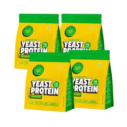 Yogabar Fermented Yeast Protein Powder - Unflavoured |31g Complete Protein