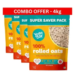 Yogabar Golden Jumbo Rolled Oats 4kg