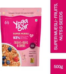 Yogabar Muesli 500g Fruits Nuts&Seeds
