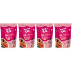 Yogabar Muesli Fruit And Nuts - 93% Wholegrain Breakfast Cereals With Oats