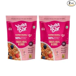 Yogabar Muesli Fruit and Nuts 