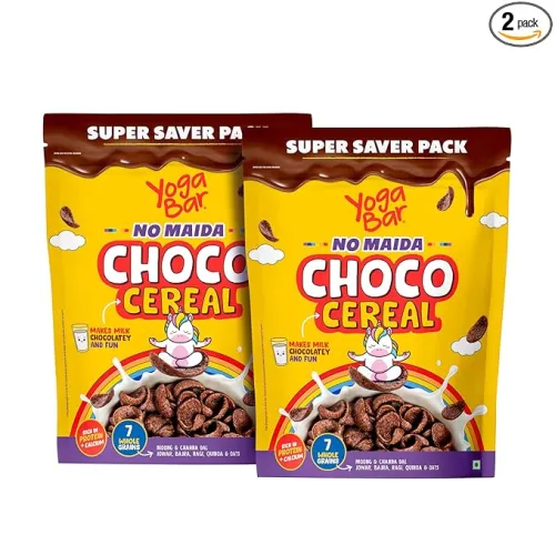 Image of Yogabar Multigrain Chocos Cereal 850g (Pack of 2) 