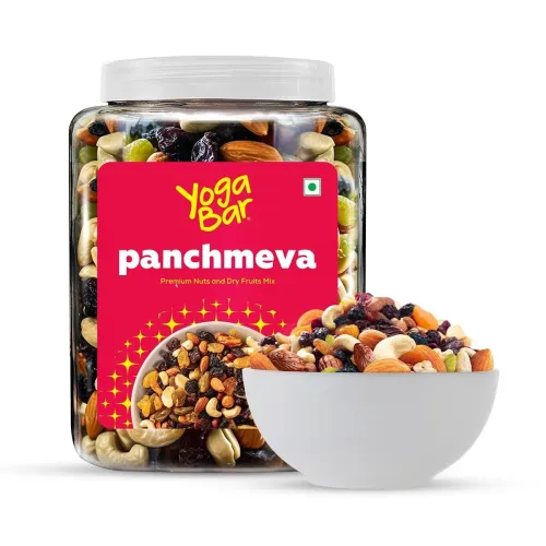 Image of Yogabar Panchmeva Premium Nuts and Dry Fruits Mix- 850 gm