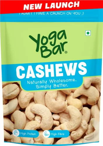 Image of Yogabar Premium Cashews | Whole 320 Kaaju | Premium Nuts & Dry Fruits Cashews (1 x 900 g)