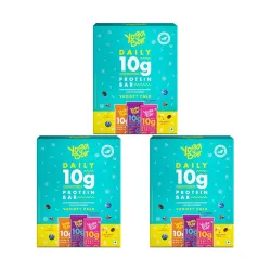 Yogabar Protein Bar 10g (Pack of 18)