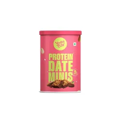 Yogabar Protein Date Minis Nuts Snack 16g Protein (10 x 20g)