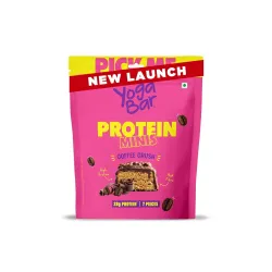 Yogabar Protein Minis (7 Bars, Coffee Crush)