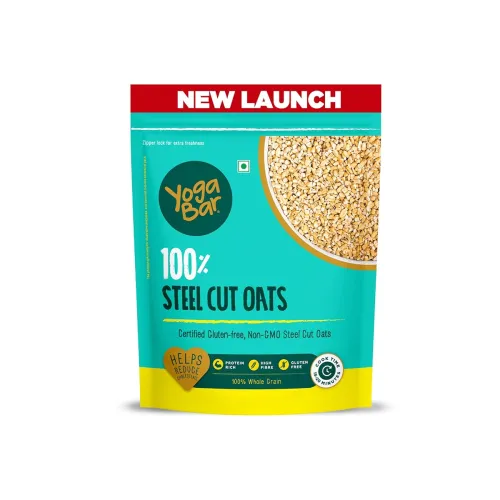 Image of Yogabar Steel Cut Gluten-Free Oats 750g