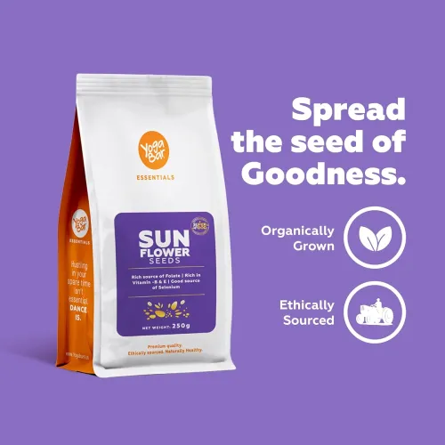 Image of Yogabar Sunflower Seeds For Eating Protein and Fibre Rich Superfood