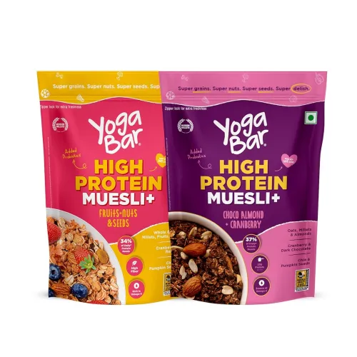 Image of Yogabar Super Protein Muesli Combo (850gm)