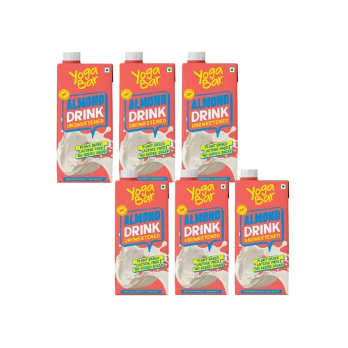 Image of YogaBar Unsweetened Almond Drink 6L Pack
