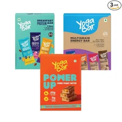 Yogabar Variety Combo Pack, 21 Bars