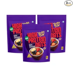 Yogabar 26g High Protein Oats 1kg, Pack of 3
