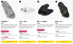 YOHO Mens Sliders upto 86% Discount