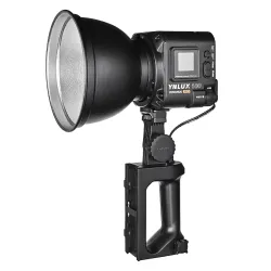 Yongnuo YNLUX100 Pro Handheld Continuous Output Lighting, 120W COB LED Video Light with Bowens Mount, 2700-6500K Bi-Color CRI95+ Wireless Remote, for Portrait Wedding Outdoor Shooting YouTub...