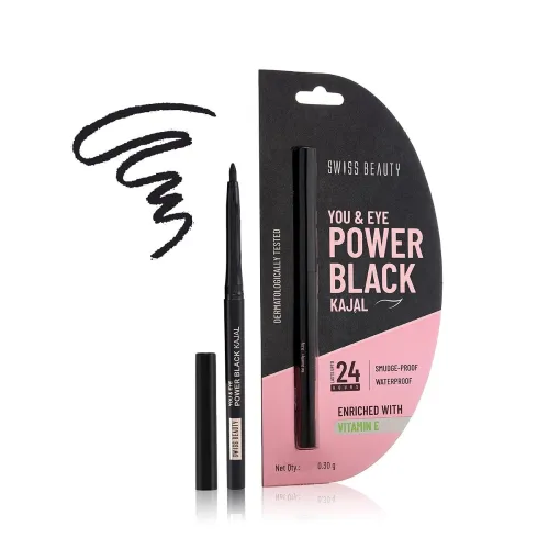 Image of You & Eye Power Black Pencil Kajal 0.30g