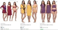 You Forever Womens Night Dresses Up to 80% discount