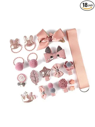 Image of YouBella Hair Jewellery Clip Set for Baby Band, Po18