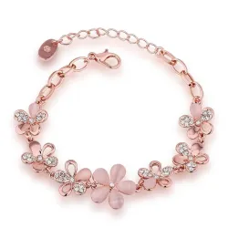 YouBella Jewellery Bracelets for Women Crystal Bracelet