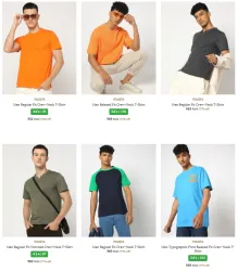 Yousta Mens Tshirt From ₹52 