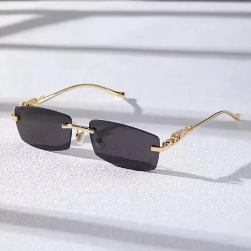 Image of Youth Club UV Protection Rectangular Sunglasses 