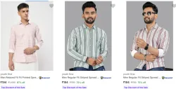 Youth First Casual Shirts Starting at ₹194