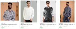 Youth First Mens Casual Shirts upto 85% Discount