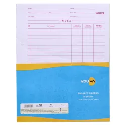 YOUVA Navneet Project Paper, 40 sheets * pack of 4