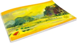 Youva Yellow Drawing Book 21 cm X 29.7 cm 36 Pages Sketch Pad (36 Sheets, Pack of 12)