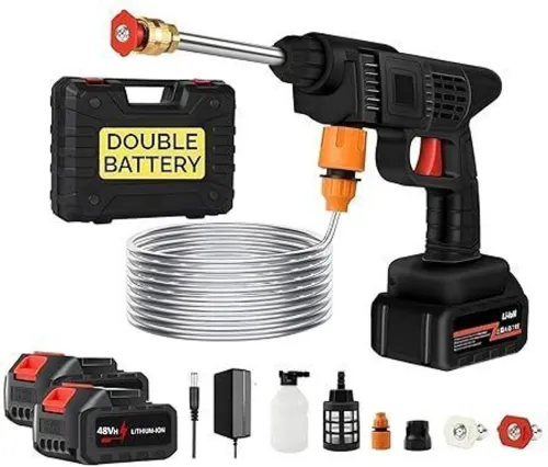 Image of Yuggli PWireless High Pressure Washer Water Spray Gun for Car Wash