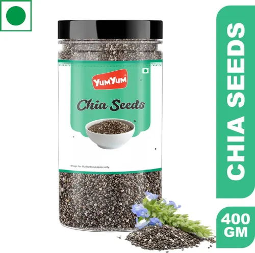Image of YUM YUM Raw Chia Seeds (400 g)