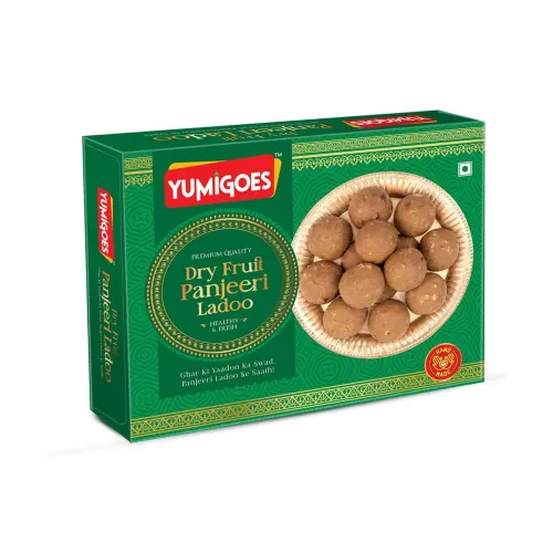 Image of Yumigoes Dry Fruit Panjeeri Ladoo 400 Gms