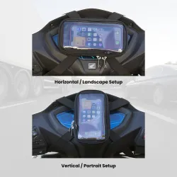 Yumin Mobile Holder Bag Pouch For Activa Jupiter Ola S1 All Scooter Scooty 