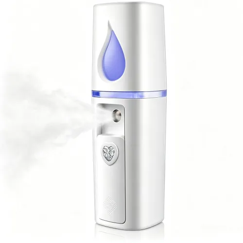 Image of YUNYILAN Portable Nano Facial Mister Mini Facial Steamer Atomization Eyelash