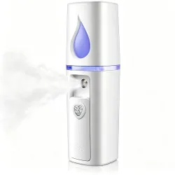 YUNYILAN Portable Nano Facial Mister Mini Facial Steamer Atomization Eyelash