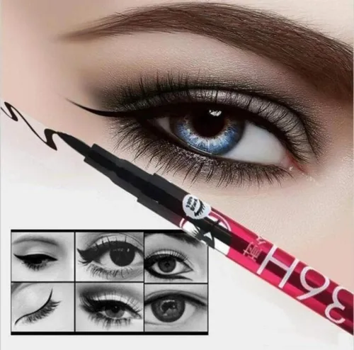 Image of Yuvami 36H Smudge-Proof Liquid Eyeliner (Pack of 3)