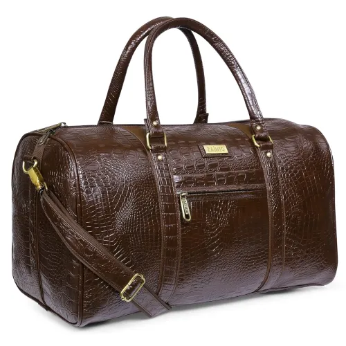 Image of ZAINTO Unisex Textured Leatherette Stylish 35 Liter Cabin Bags For Travelling In Flight 7Kg Latest Travel Textured Leath