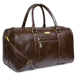 ZAINTO Unisex Textured Leatherette Stylish 35 Liter Cabin Bags For Travelling In Flight 7Kg Latest Travel Textured Leath