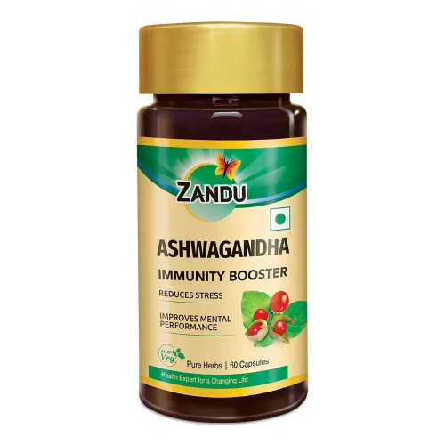 Image of Zandu Ashwagandha 60 Capsules