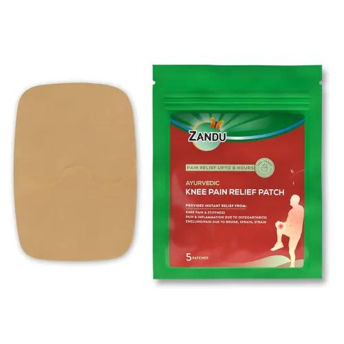 Image of Zandu Ayurvedic Knee Pain Relief Patch (Pack of 5 Patches)