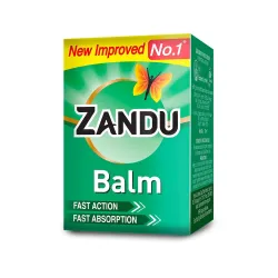 Zandu Balm - 10 ml, For instant pain relief from cold, headache & body
