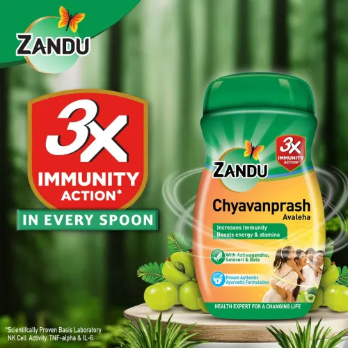Image of ZANDU Chyawanprash Avaleha | Scientifically proven immunity booster (1.8 kg)