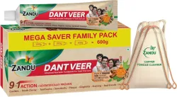 Zandu Oral Care Combo 600 g, Pack of 3