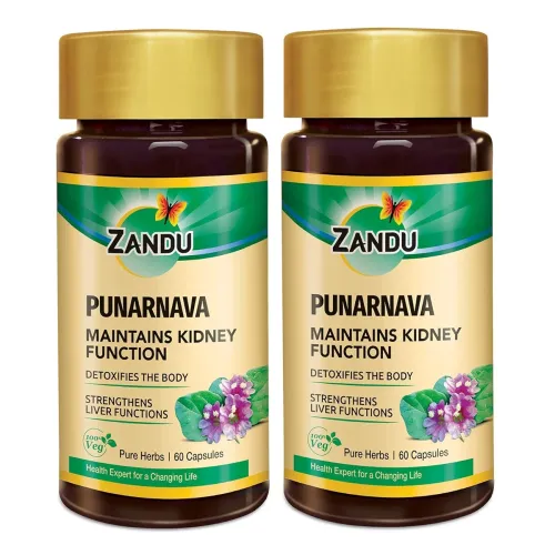 Image of Zandu Punarnava Capsules Pack of 60 